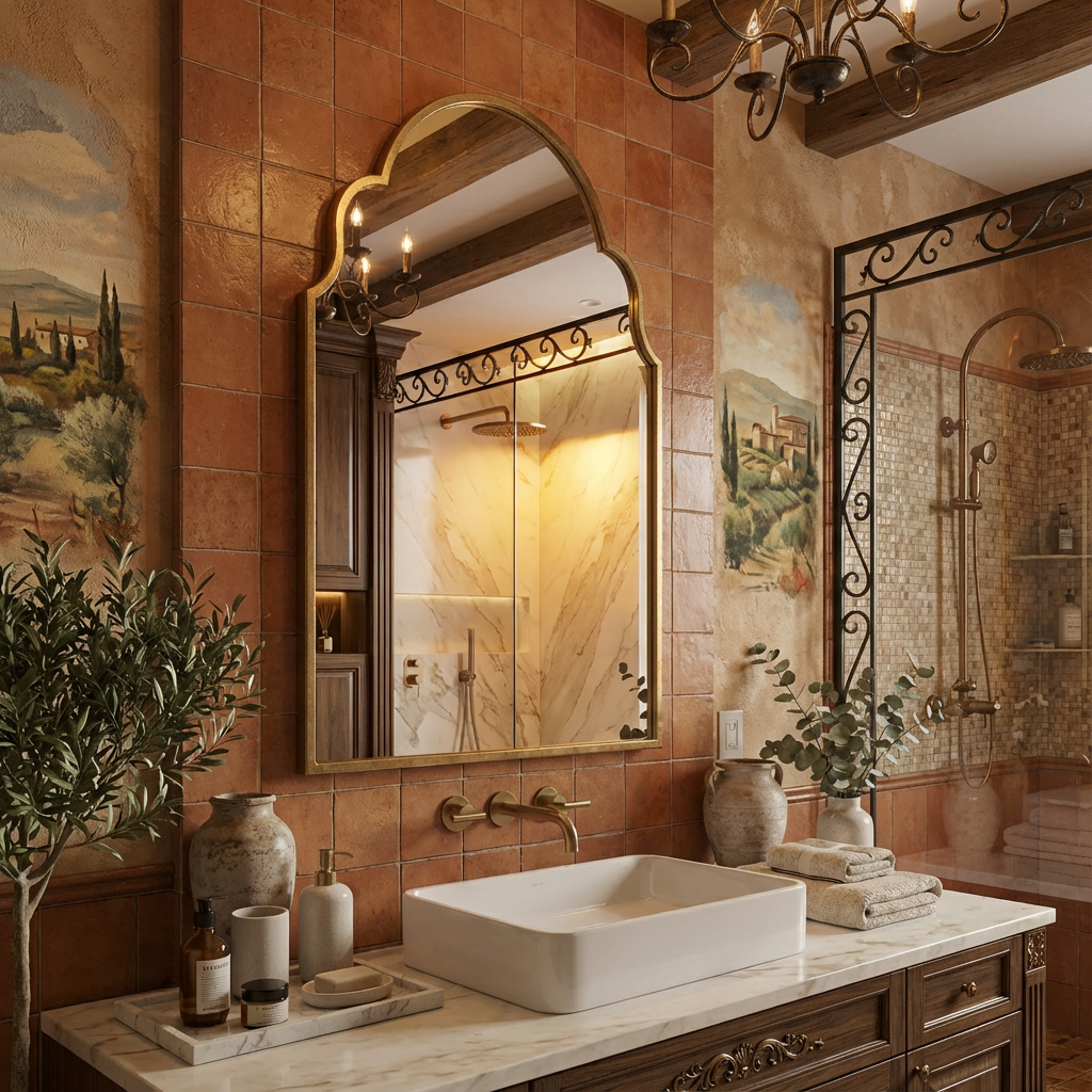 Arched Moroccan Wall Mirror (Kopya)