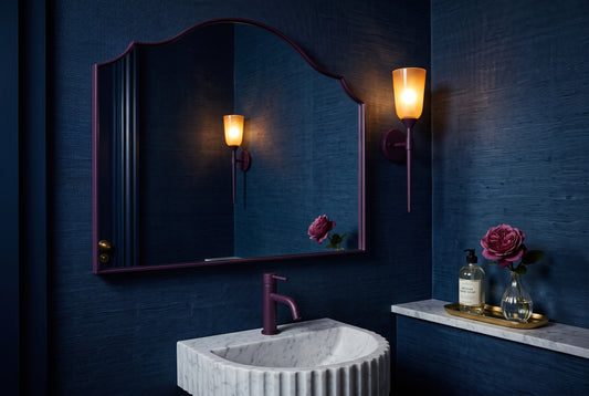 Horizontal Wide Vanity Wall Mirror