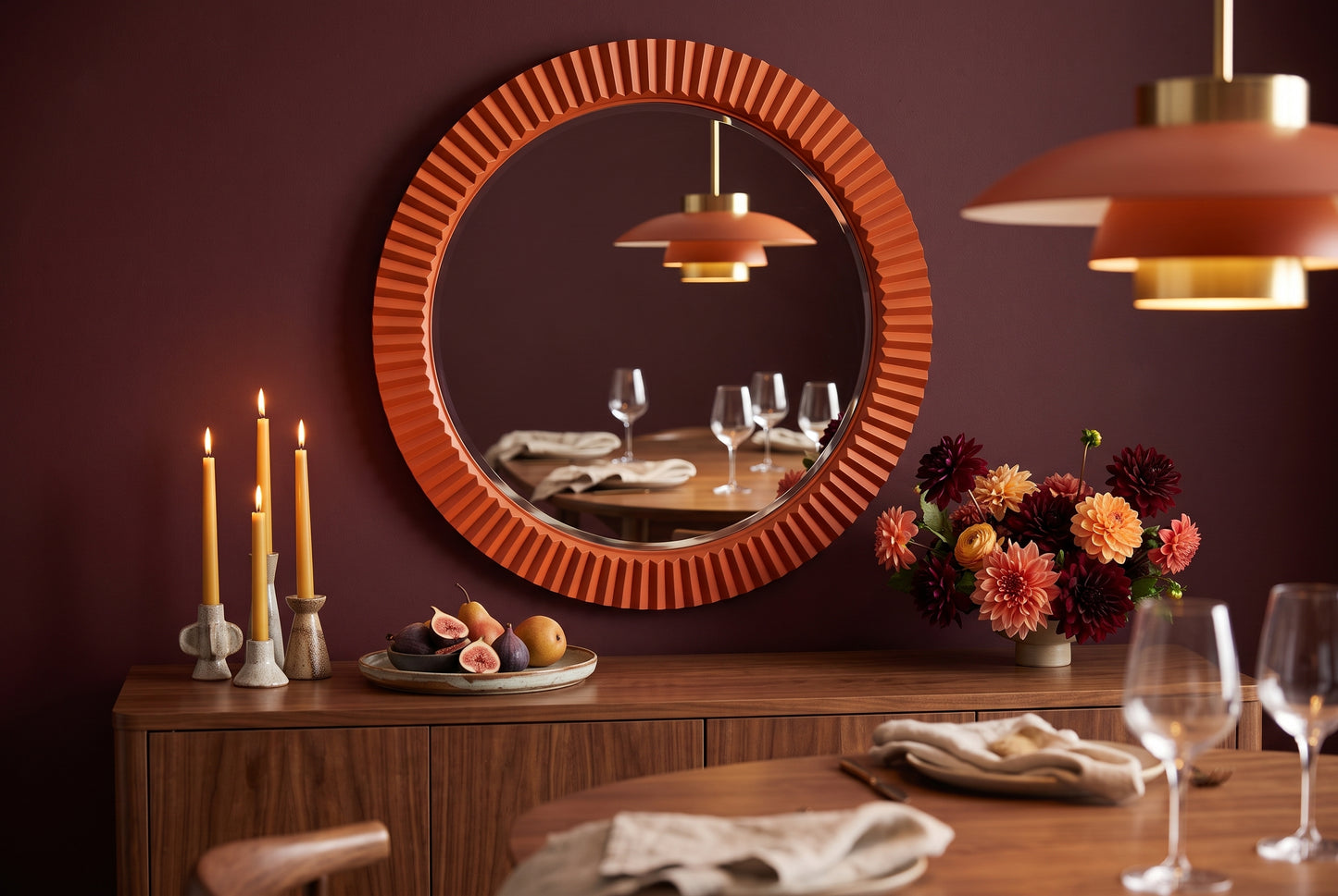 Sunburst Wall Mirror